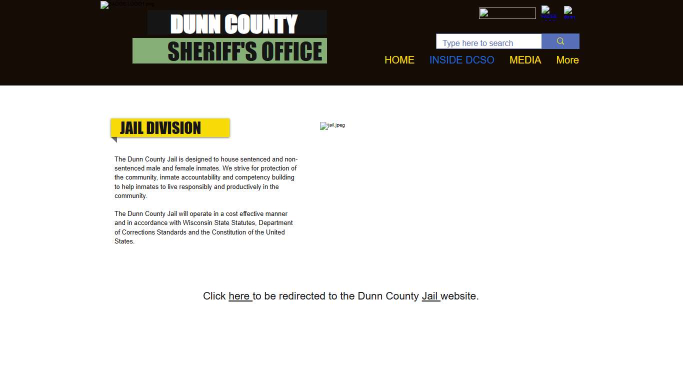 Jail | Dunn County Sheriff